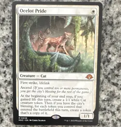 Wizards of the Coast Ocelot Pride MH3 0038 Mythic White Regular Creature EN 1/1 - Image 1