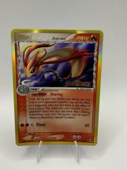 Pokemon Milotic (Delta Species) 5/101 Dragon Frontiers Stamp Reverse Holo 2006 - Image 1