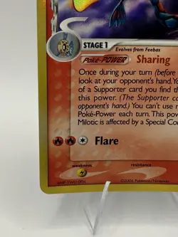 Pokemon Milotic (Delta Species) 5/101 Dragon Frontiers Stamp Reverse Holo 2006 - Image 5