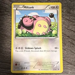 Pokemon Miltank 27/39 Kalos Starter Set Regular Common English 100 HP - Image 1