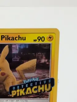 DETECTIVE PIKACHU 2019 Pokemon Detective Pikachu Black Star Promo #SM170 Holo - Image 4