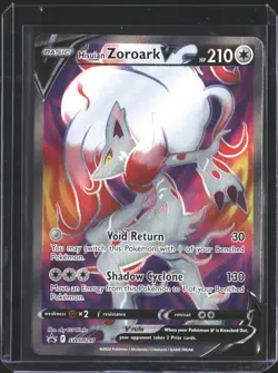 Hisuian Zoroark V SWSH297 Holo Promo Sword & Shield Promo Pokemon NM/M - Image 1