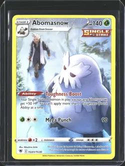 Abomasnow TG01/TG30 Holo Astral Radiance Trainer Gallery Pokemon NM/M - Image 1