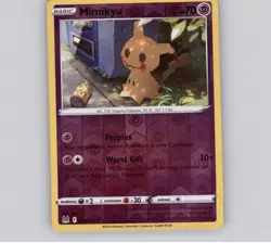 Mimikyu 080/196 Reverse Holo R Lost Origin NM Pokemon - Image 1