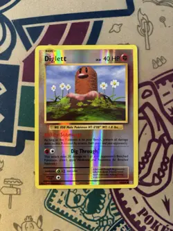 Diglett - 55/108 - XY Evolutions - Reverse Holo - Pokemon - Image 1