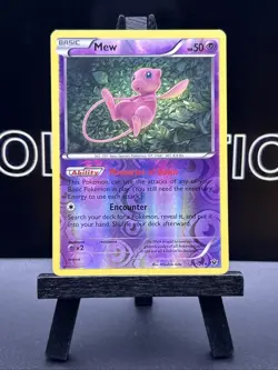 2016 Pokemon XY Fates Collide Mew Reverse Holo #29/124 - Image 2