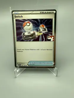 Play! Pokemon Prize Pack Series 3 / 4 Switch Cosmos Holo 194/198 Nice! - Image 1