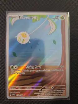 Pokemon TCG Scarlet Violet Spidops EX 243/198 & Tarountula 199/198 Set - Image 4