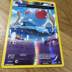 Tentacool 71/160 Uncommon Primal Clash Pokemon Reverse Holo Lightly Played - Image 2