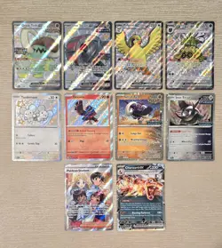 Pokemon TCG Paldean Fates - Charizard - Tandemaus Shiny - Pidgeot Ex - Promo Etc - Image 1