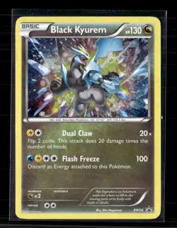 Pokemon 2011 Black & White Black Kyurem #BW58 - Image 1