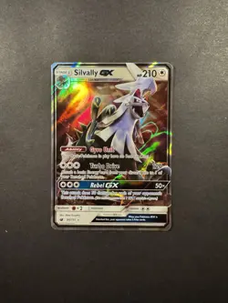 Silvally GX 90/111 Holo GX Rare Crimson Invasion Pokemon LP - Image 1