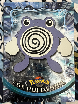 2000 Topps Chrome Pokemon Series 1 #61 Poliwhirl NM - Image 1