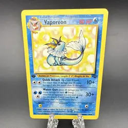 The Pokemon Company Vaporeon 28/64 Jungle Rare Non Holo 80 HP English Unlimited - Image 1