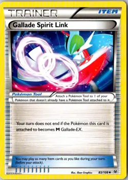 Gallade Spirit Link Pokemon Roaring Skies 83/108 LP - Image 1
