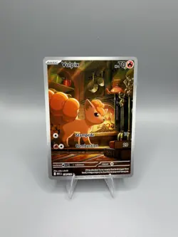 Pokemon Vulpix 138/132 Common Reverse Holo English Basic 70 HP - Image 1
