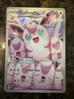 Wigglytuff 105/094 Illustration Rare Holo Me02 Phantasmal Flames Pokemon NM - Image 1