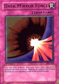 Dark Mirror Force - IOC-054 - Ultra Rare - Unlimited Edition - Damaged - Image 1