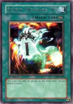 Spirit Message "I" - LON-089 - Rare - Unlimited Edition - Moderately Played - Image 1