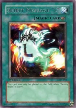 Spirit Message "L" - LON-092 - Rare - Unlimited Edition - Moderately Played - Image 1