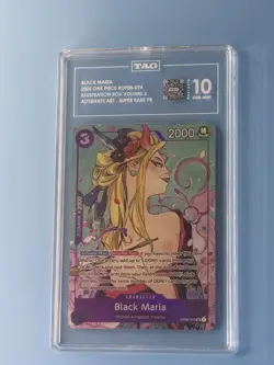Black Maria OP08-074 One Piece TAG 10 - Image 1