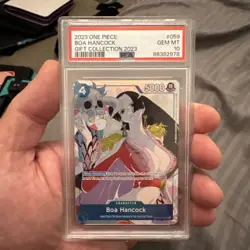 2023 One Piece Card Gift Collection Promo Boa Hancock OP02-059 PSA 10 Gem Mint - Image 1