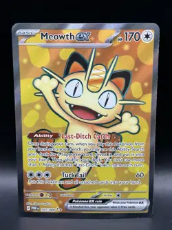 Meowth ex 107/88 - Pokemon Perfect Order Card - NM - Image 1