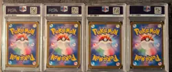 Pokemon PSA Graded Japanese 4 Card Lot Iono's Kilowattrel Ariana - Image 2