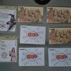 Naruto Shippuden Trading Card Lot of 8 Itachi Tsunade Holo Foil Full Art - Image 2