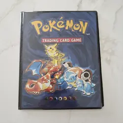 Pokemon Card Oringal Binder Folder WOTC Base 1999 Charizard Excellent 🔥 - Image 1