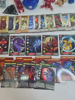 💥💥 BAKUGAN lot Metal Cards Regular Cards And Battle Brawlers - Image 3