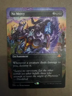 MTG No Mercy Borderless NM Dominaria Remastered English. Magic the Gathering. - Image 1