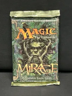 Magic The Gathering Mirage, 15 Tradable Game Cards Brand New SEALED! - Image 1