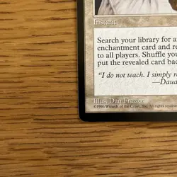 MTG Enlightened Tutor - Mirage - Near Mint NM Uncommon - Magic The Gathering NP - Image 5