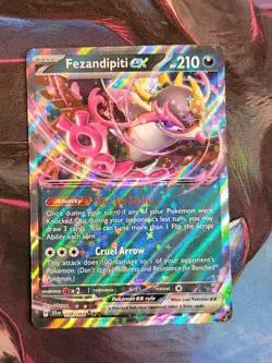 Fezandipity ex - 038/064 - Double Rare - Pokemon TCG Card Shrouded Fable - NM - Image 1