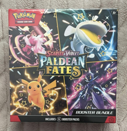 Pokemon TCG Scarlet & Violet Paldean Fates Booster Bundle 2024 New Sealed - Image 1