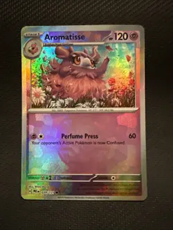 Aromatisse (Master Ball Pattern) 039/131 Prismatic Evolutions Pokemon Card - Image 1