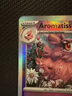 Aromatisse (Master Ball Pattern) 039/131 Prismatic Evolutions Pokemon Card - Image 2