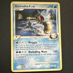 Pokemon TCG Gyarados G SP Team Galactic's Pokemon Rare Regular 30/127 Platinum - Image 1