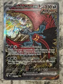Roaring Moon ex 162/131 Holo Special Illustration Rare - Prismatic Evolutions - Image 1