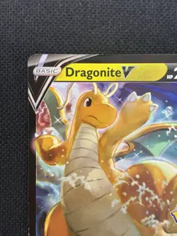 Pokemon TCG Dragonite V Pokemon Go SWSH235 Holo Promo LP - Image 2
