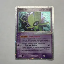 Pokemon TCG Celebi ex 017/017 POP Series 2 Ultra Rare EX Promo Holo ENG HP80 - Image 2