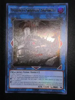 Yugioh! Amphibious Swarmship Amblowhale - RA04-EN077 - Ultra Rare - 1st Edition - Image 1