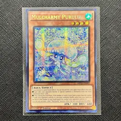 Mulcharmy Purulia NM MP25-EN085 Prismatic Secret Rare 1st Edition Yugioh - Image 1