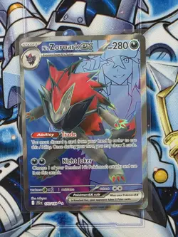 N's Zoroark ex 175/159 Ultra Rare Journey Together Pokemon Near Mint - Image 1