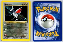 Skarmory 13/111 Unlimited Holo Rare Neo Genesis Pokemon NM - LP - Image 3