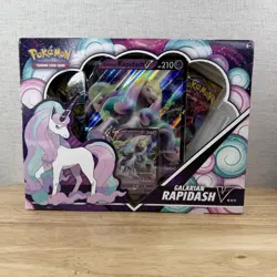 Pokemon TCG Galarian Rapidash V Box New Sealed - Image 1