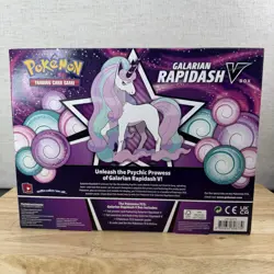 Pokemon TCG Galarian Rapidash V Box New Sealed - Image 2