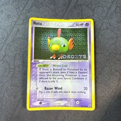 Natu 66/107 Deoxys Reverse Holo Pokemon - Image 1