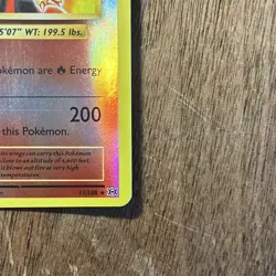 Pokemon Charizard Reverse Holo 11/108 XY Evolutions Rare LP- - Image 4
